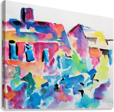 Suburbia Canvas Print