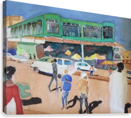 Kampala Canvas Print