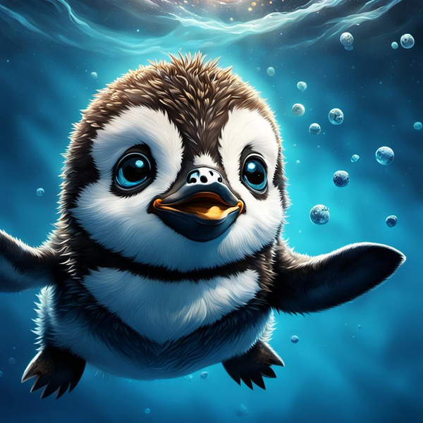 Penguin by ART BY DONATAS