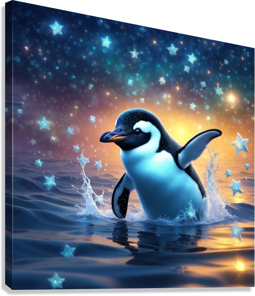 Penguin Canvas Print