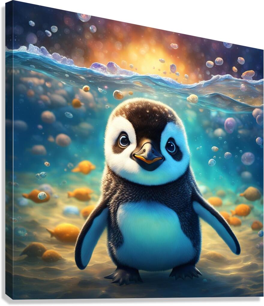 Penguin Canvas Print