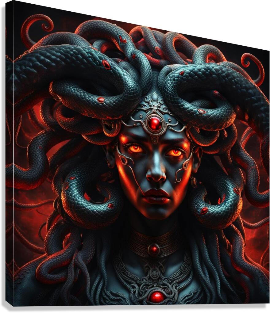 Medusa Canvas Print