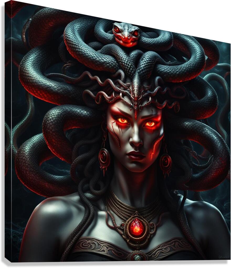 Medusa Canvas Print