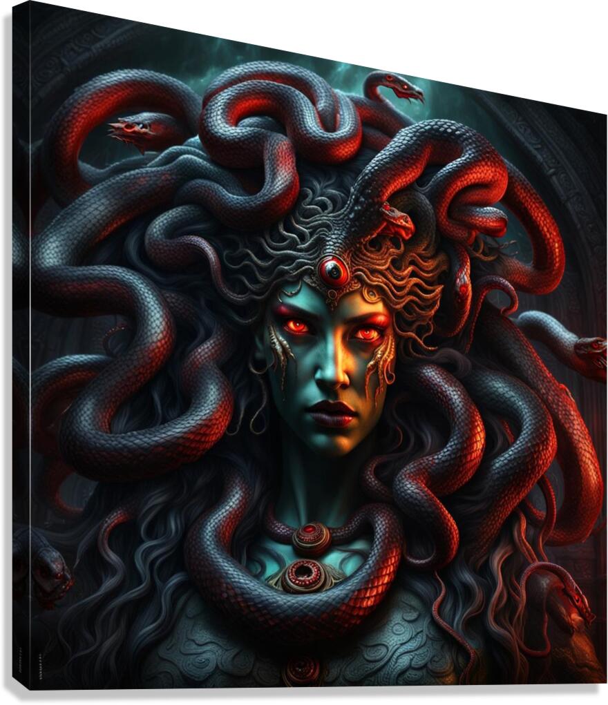 Medusa Canvas Print