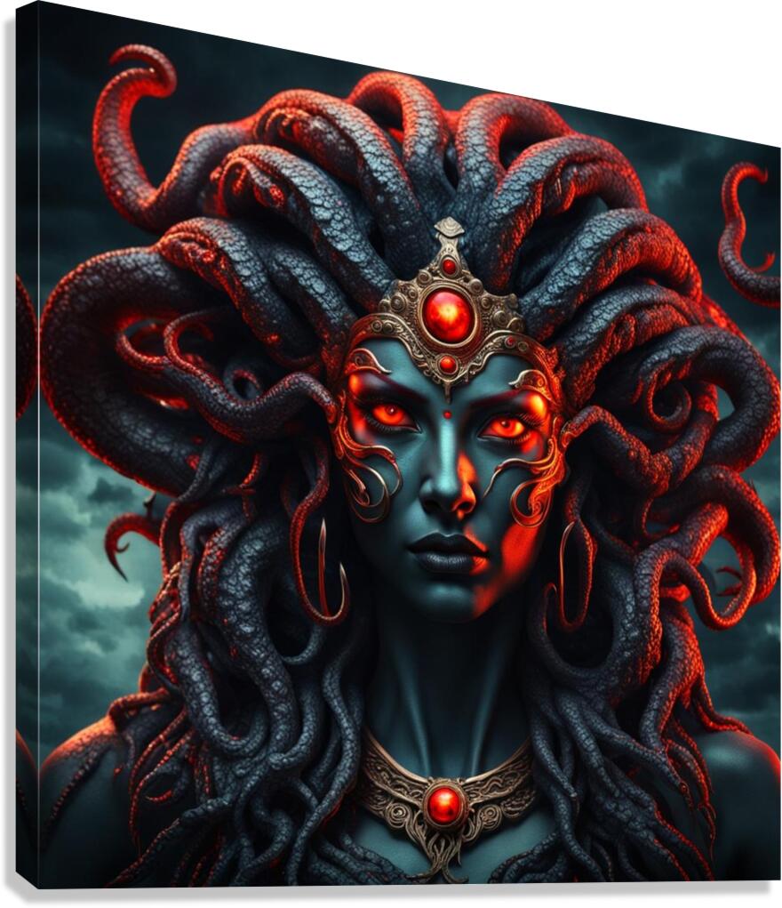 Medusa Canvas Print