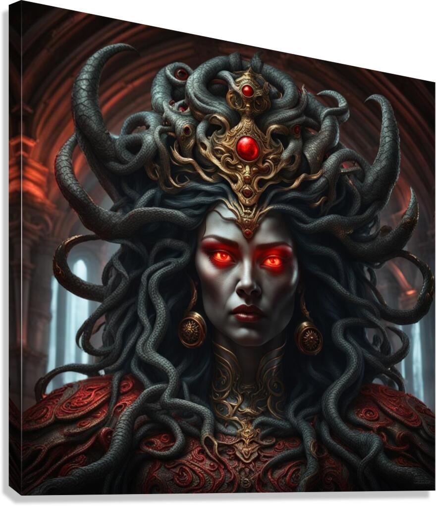 Medusa Canvas Print