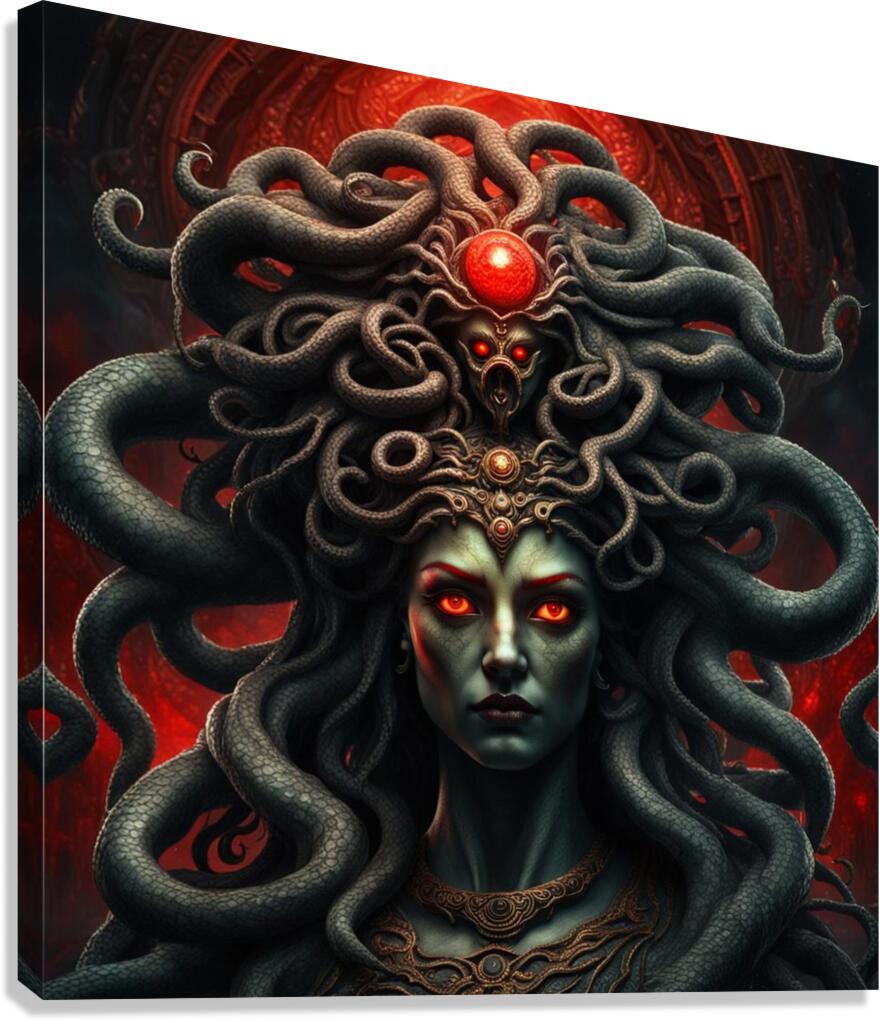 Medusa Canvas Print