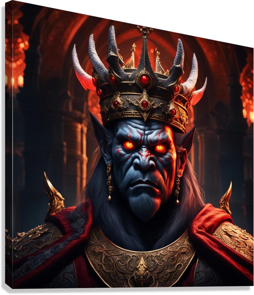 One King Canvas Print