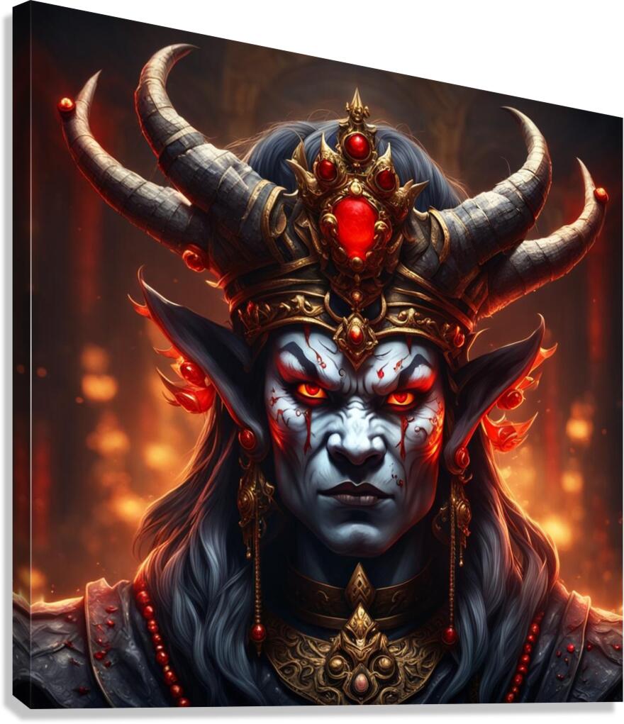Oni Queen Canvas Print