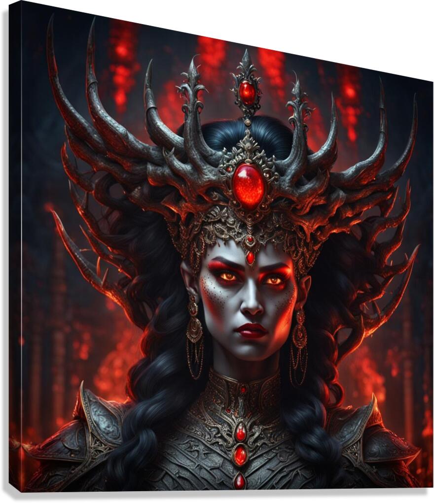 Demon Queen Canvas Print