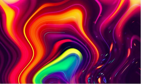 Live wasser  kunst  Print