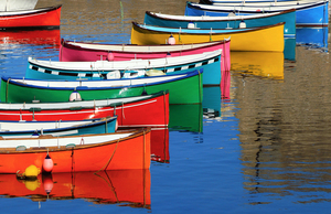 Barques colorees
