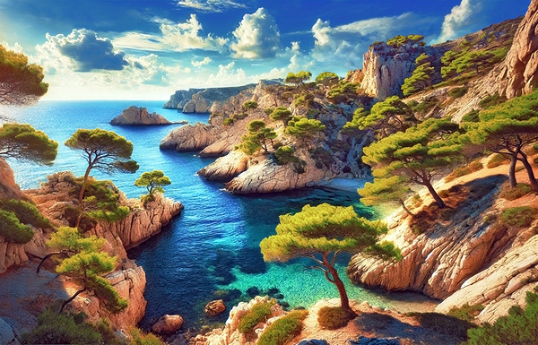 Calanque Print