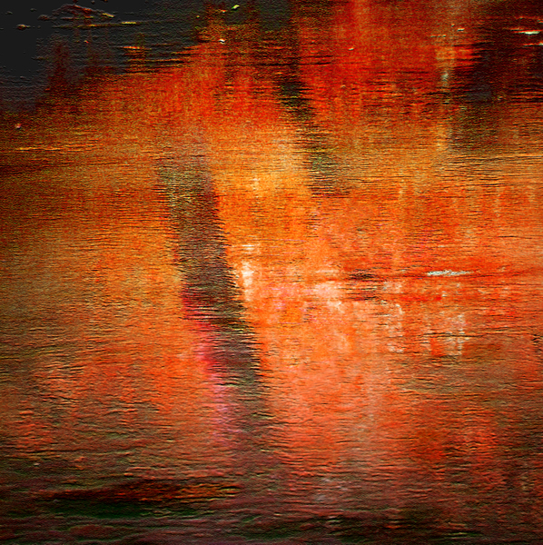 Rouge abstrait Print