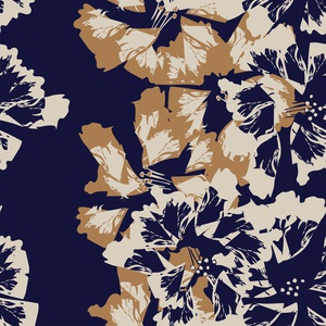 abstract flowers background pattern