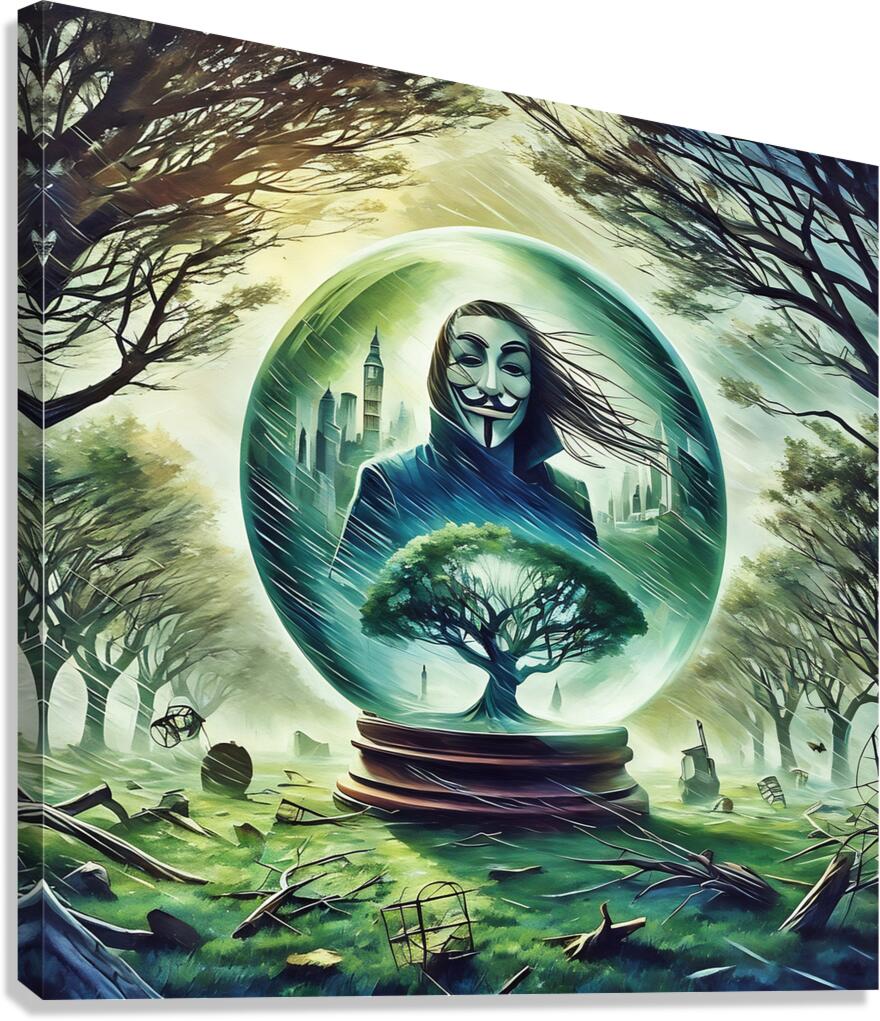 Glass ArtXcl 227 Canvas Print