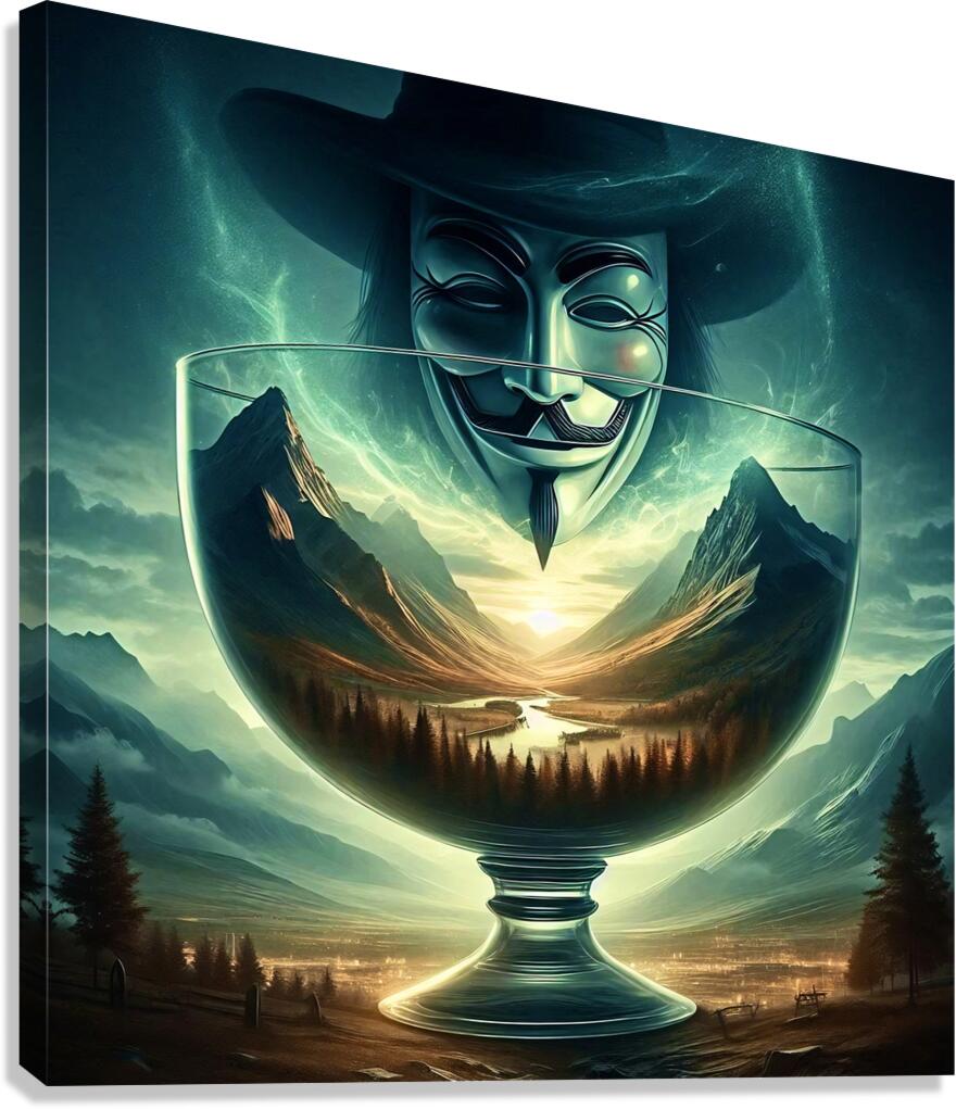 Glass ArtXcl 232 Canvas Print