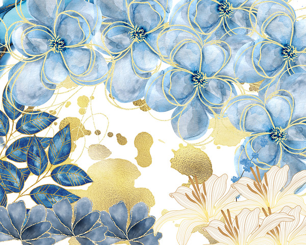 PDarden Modern Country Bloom -Original Print