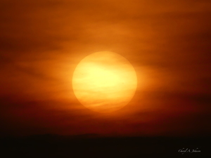Sunset ~ Gun Lake 7-19-23 ~ 1