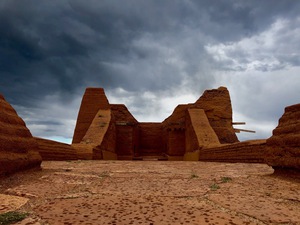 Pueblo Church at Pecos National Historical Park New Mexico-3