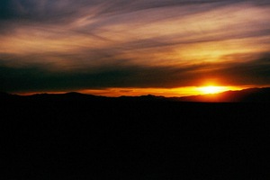 Desert Sunset Death Valley
