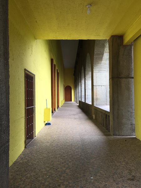 Yellow Hall Print