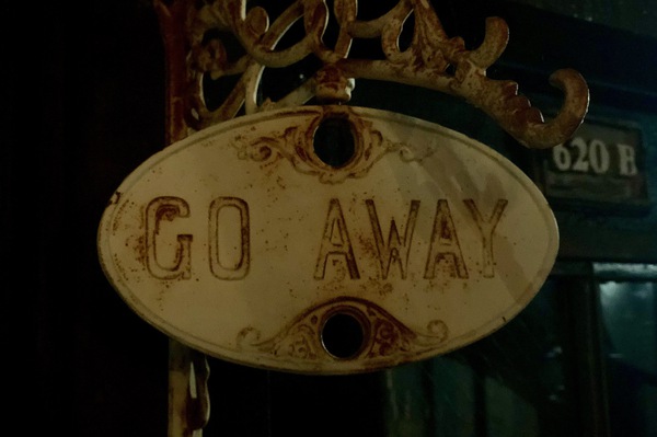 Go Away Print