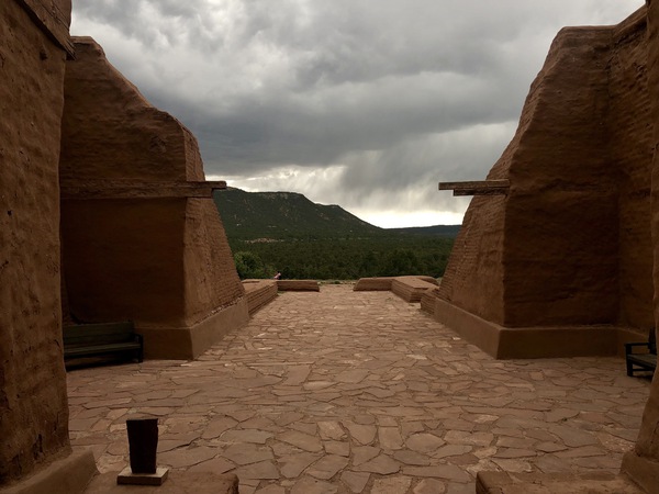 Pueblo Church at Pecos National Historical Park New Mexico-3 by T Rhyder