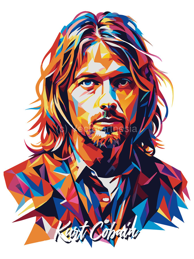 壁掛けKurt Cobain ポップアート作品 楽天市場】ポップアートフレーム Kurt Cobain カート・コバーン3