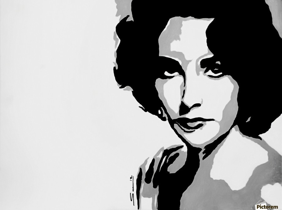 Elizabeth Taylor by Simon Maxx Gallery Wall Art