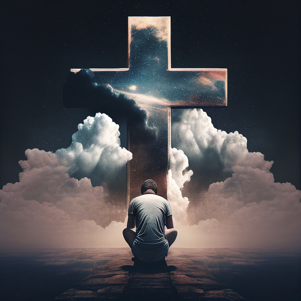 At The Cross Print