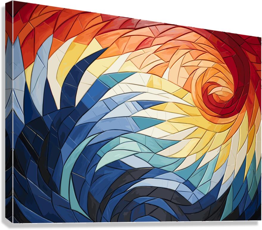 Spiral Array 2 Canvas Print