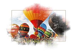 Albuquerque Balloon Fiesta Balloon launch 2