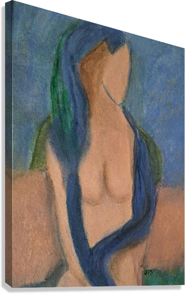 Pose Canvas Print