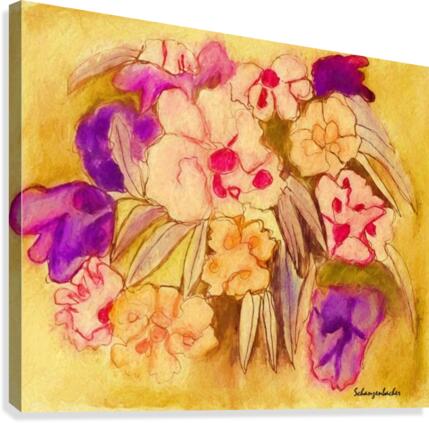 Pansies Canvas Print