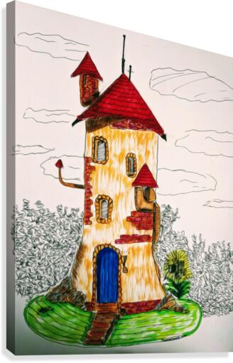 Wizard Tower Canvas Print