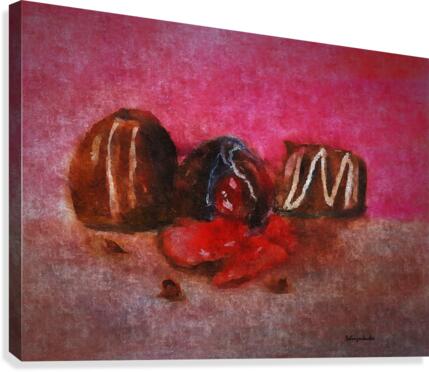 Chocolate Candy Canvas Print