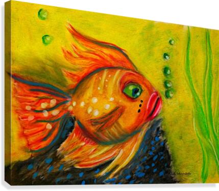 Gold Fish Canvas Print