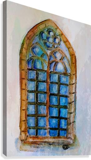 Medieval Window Canvas Print