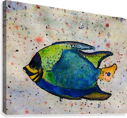 Tropical fish Canvas Print