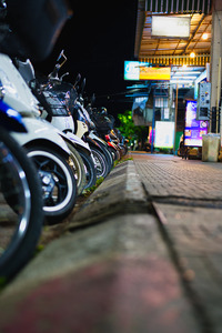 Evening Scooters - Hua Hin Thailand