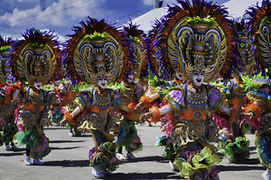 Sinulog Festival Performers in Motion – Cebu City Philippines