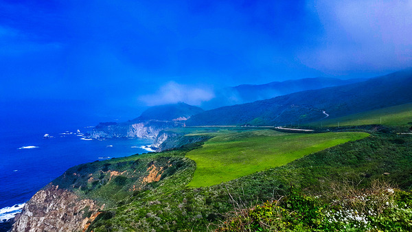 Mist Over Big Sur Print
