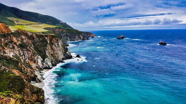 Pacific Veil Big Sur by AM Productions