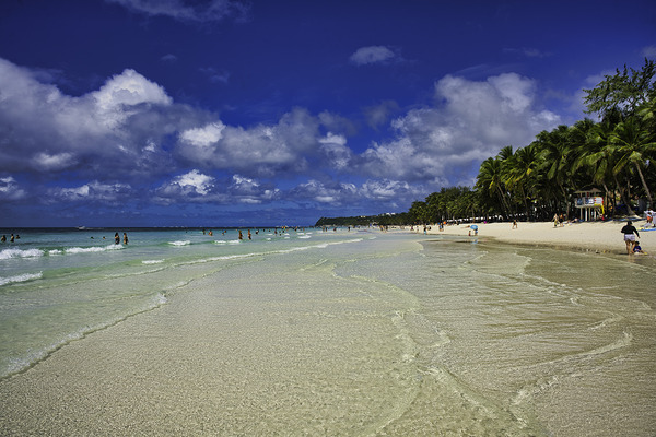 White Beach Reflections – Boracay Philippines by AM Productions