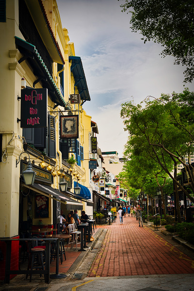 The Rhythm of Boat Quay Print