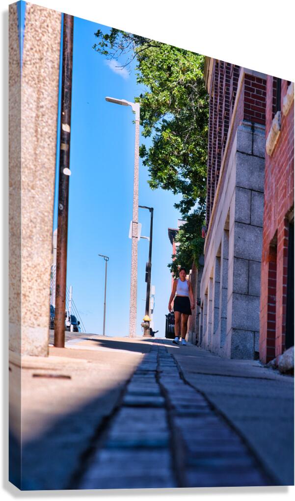 Uphill Perspective Canvas Print