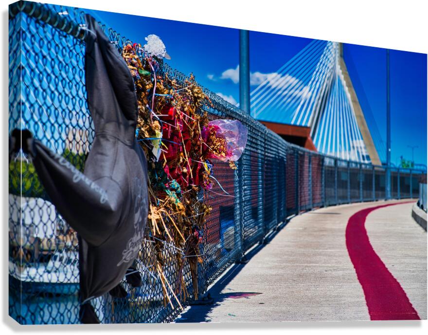 Echoes Along the Bridge Canvas Print