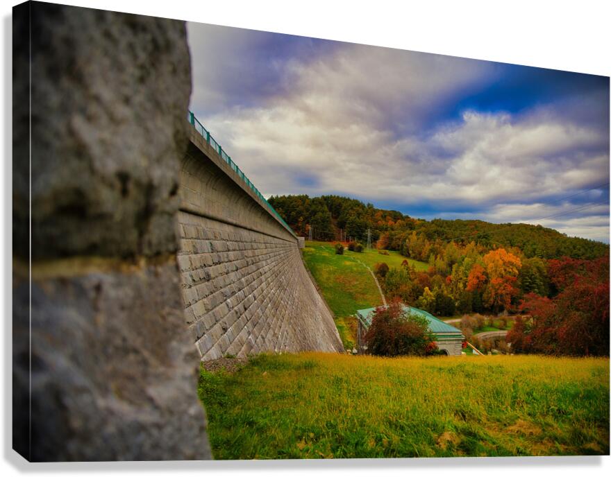 Edge of the Reservoir Canvas Print