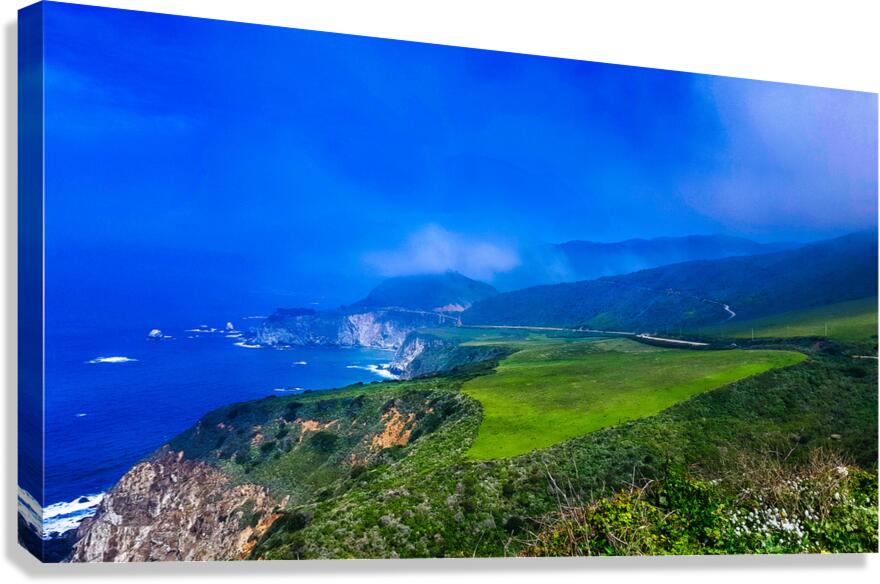 Mist Over Big Sur Canvas Print